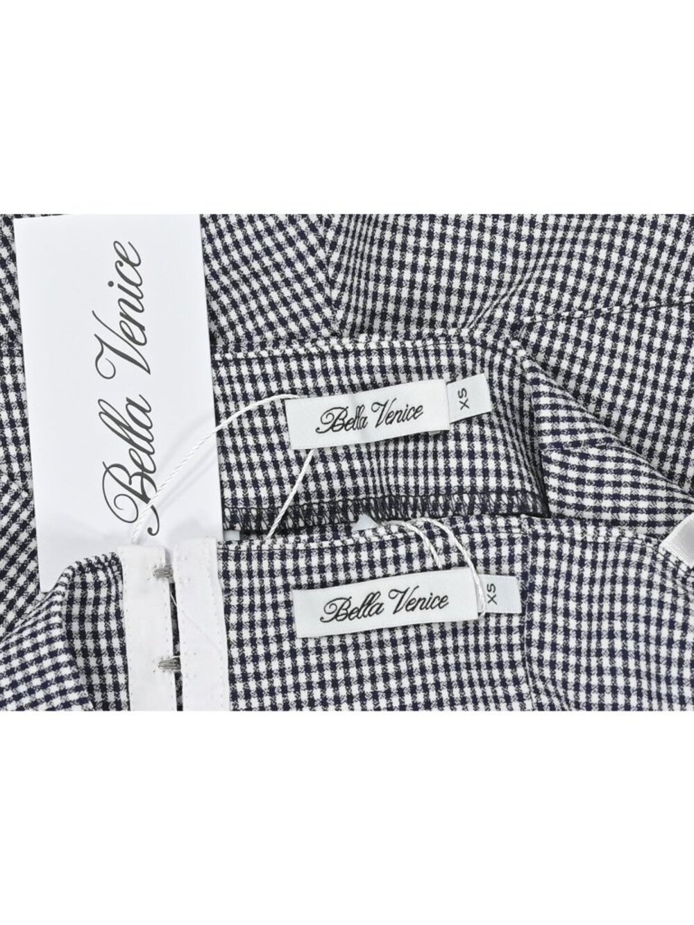 Bella Venice The Christina Top & Carrie Short in Gingham - Picture 3 of 4